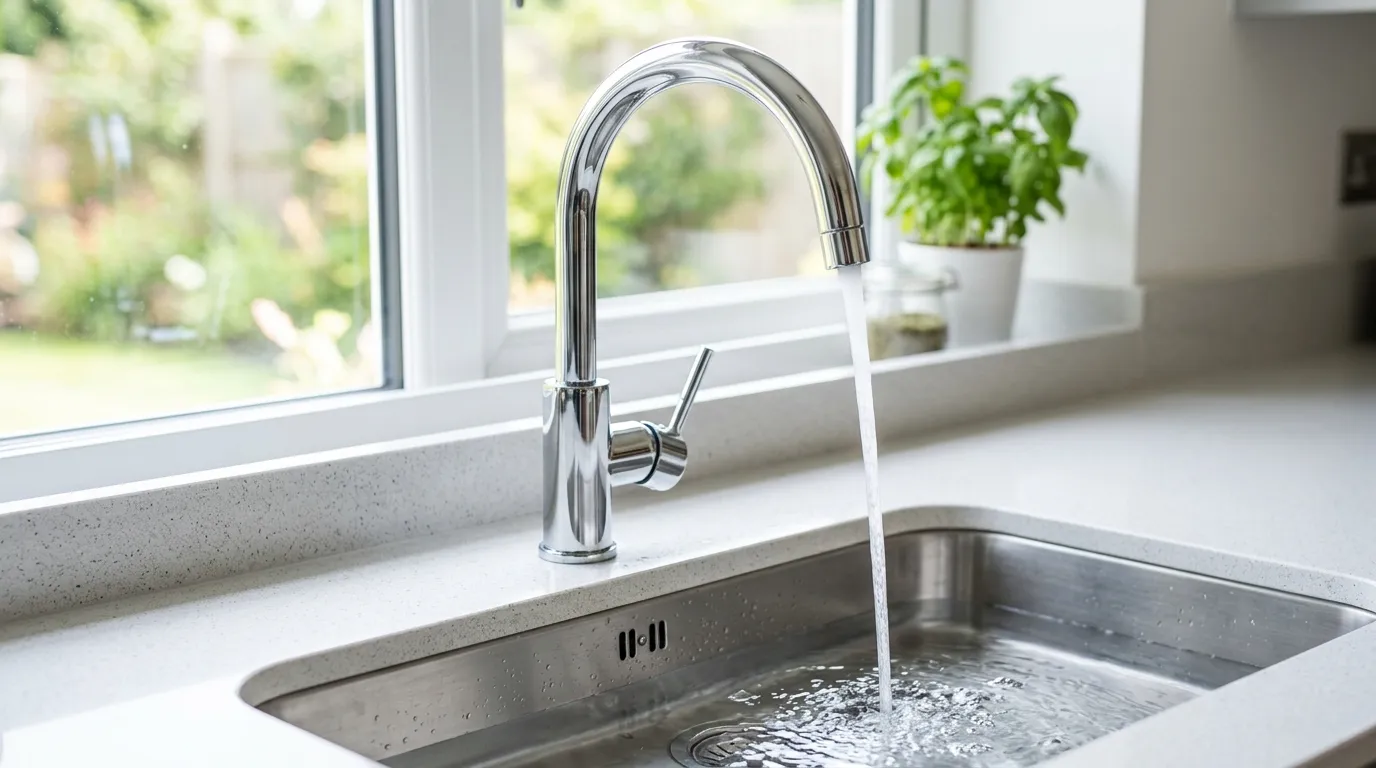 Local Plumbing Master Pros same day plumber fixing a faucet in Long Beach, MD